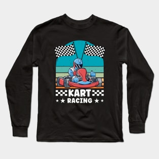 Kart racing Long Sleeve T-Shirt